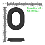 Geekria Silicone Earpads Cover Compatible with Sony WH-1000XM5, WH1000XM5 Wireless Headphones, Ear Cups Cover / Ear Cushions Cover Sweatproof & Easily Washable (Black)
