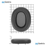 Geekria Elite Sheepskin Replacement Ear Pads for SONY WH-1000XM6 Headphones Ear Cushions, Repair Parts (Black)
