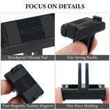 Geekria Magnetic Adapter Mount Compatible with DJI Osmo Action 6, Action 5 Pro, Osmo Nano, 360 Action Camera, Quick Release Adapter Accessories Suitable for Tripod, Selfie, Vlogging (Black)