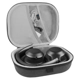 Geekria Shield Headphones Case Compatible with JBL TUNE 750/710BT, Tour ONE M3, EVEREST 750NC, Replacement Hard Shell Travel Carrying Bag with Cable Storage (Dark Grey)