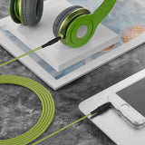 Geekria Audio Cable Compatible with Beats Solo 2, Solo 3, Solo 4, Studio 2, Studio 3, Studio Pro, Executive, Mixr, Pro Headphones Cable, 1/8" (3.5mm) to 3.5mm Replacement Stereo Cord (4 ft /1.2 m)