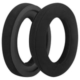 Geekria Comfort Laminated Fabric Replacement Ear Pads for Sennheiser GAME ONE, PC360, PC363D, PC373D, Headphones Ear Cushions, Headset Earpads, Ear Cups Cover Repair Parts (Black)