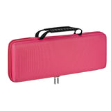 Geekria 75% Keyboard Case, Hard Shell Travel Carrying Bag for Compact 84 Key Computer Mechanical Gaming Keyboard, Compatible with Nuphy Air75, Logitech POP Keys/ POP ICON Combo (Rose)