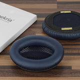 Geekria Replacement Ear Pads for Bose New QuietComfort, QC 45/ 35II/ 35IIGaming/35/ 25/ 15/ SE, AE 2/2i/2w, SoundTrue, SoundLinkAE2 Headphones, Ear Cushions with Video Guide (Midnight Blue)