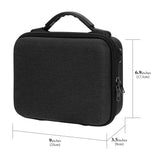 Geekria Carrying Case Compatible with XbotGo, Chameleon Hard Shell Protective Travel Bag (Dark Gray)