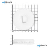 Geekria Comfort Mesh Fabric Replacement Ear Pads for JBL JR300, JR300BT, T450BT, T500BT, Tune 500, Tune 500BT, Tune 510BT, Tune 520BT Headphones, Ear Cushions (White)