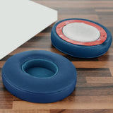 Geekria QuickFit Replacement Ear Pads for Beats Solo 3 (A1796), Solo 3.0 Headphones Ear Cushions, Headset Earpads, Ear Cups Cover Repair Parts (Pop Blue)