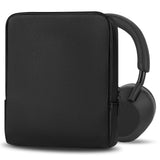 Geekria Elite Headphones Pouch, Soft Shell Replacement Protective Travel Carrying Bag with Cable Storage, Compatible with Sony WH-1000XM6/1000XM5/1000XM4/XB910N, ULT WEAR and More (Black)