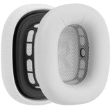 Geekria Elite Sheepskin Replacement Ear Pads for Apple AirPods MAX (A2096)/ MAX2 (A3184) Headphones Ear Cushions, Repair Parts (Grey)