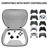 Geekria Storage Case Compatible with RAZER V2 Pro, Wolverine V3 Pro, Victrix, Luna, Steam Controller , Hard Shell Travel Bag, Game Protective Portable Box (Camouflage)