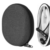 Geekria Shield Bone Conduction Headphones Case Compatible with Rumatas, Wigfar, Eyancotoi, PURERINA and More, Replacement Hard Shell Travel Carrying Bag with Cable Storage (Dark Grey)
