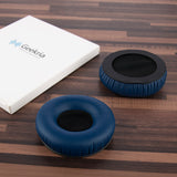 Geekria QuickFit Replacement Ear Pads Compatible with Sennheiser HD25/ 25SP/ 25Lite/ 25Plus/ 25Limited 75th Anniversary Edition Headphones, Ear Cushions with Video Guide (Blue)