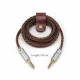 Geekria Apollo 6NOCC Copper Upgrade Audio Cable Compatible with Sony WH-1000XM6, WH-1000XM5, WH-1000XM4 Headphones, 4.4mm Balanced to 3.5mm Replacement Cord, HiFi OFC Cable (4.9 ft / 1.5 m)