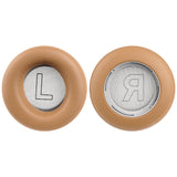 Geekria QuickFit Replacement Ear Pads for Bang & Olufsen Beoplay H9, H7 (Not Compatible with H9 3rd Gen, h9i) Headphones Ear Cushions, Repair Parts (Brown)