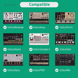 Geekria Hard Shell Travel Case Compatible with Korg Volca Drum / Volca Keys / Volca Beats / Volca FM2 / Volca Sample 2 / Volca Bass Audio Sampler Carrying Bag (Dark Gray)