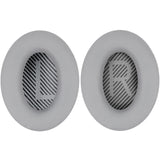 Geekria Replacement Ear Pads for Bose New QuietComfort, QC 45/ 35II/ 35IIGaming/ 35/ 25/ 15/ SE, AE 2/2i/2w, SoundTrue, SoundLink AE2 Headphones, Ear Cushions with Video Guide (Silver Grey)