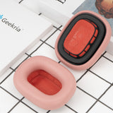 Geekria Elite Sheepskin Replacement Ear Pads Compatible with Apple AirPods Max (A2096) / Max 2 (A3184) Headphones Ear Cushions, Repair Parts (Pink)
