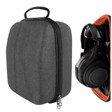 Geekria Shield Gaming Headset Case for Large-Sized Over-Ear Headphones, Replacement Hard Shell Travel Carrying Bag with Cable Storage, Compatible with Razer Kraken X, Corsair HS70, HS35