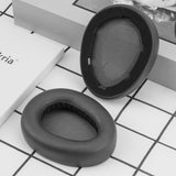 Geekria QuickFit Replacement Ear Pads Compatible with JLab JBuds Lux ANC Wireless Headphones, Ear Cushions, Repair Parts (Graphite)