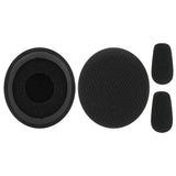 Geekria Mesh Fabric Replacement Ear Pads Compatible with Logitech H800 Wireless Headphones Ear Cushions, Repair Parts (Black)