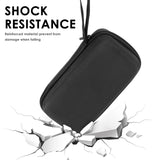 Geekria Nylon Speaker Case Cover, Compatible with Marshall Emberton II, Replacement Hard Shell Portable Speaker Protective Carrying Bag with Cable Storage (Black)