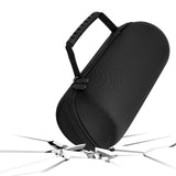 Geekria Shield Speaker Case Compatible with JBL Pulse 5 Bluetooth Speaker Case, Replacement Hard Shell Travel Carrying Bag with Cable Storage (Black)