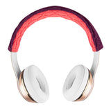 Geekria Knit Fabric Headband Cover Compatible with Audio-Technica, Beats, Bose, AKG, Sennheiser, Skullcandy, Sony, Headphones, Head Cushion Pad Protector, Replacement Repair Part (Pop Magenta)