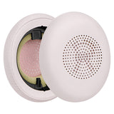 Geekria Replacement Ear Pads for Jabra Evolve2 65 UC, Evolve2 65 MS, Evolve2 65 Mono, Evolve2 40 UC, Evolve2 40 MS, Elite 45h Headphones Ear Cushions, Repair Parts (Pink)