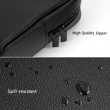 Geekria Elite Headphones Pouch, Soft Shell Replacement Protective Travel Carrying Bag with Cable Storage, Compatible with Bose QC Ultra II/45/35II/SC and More (Black)