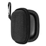 Geekria Shield Earbuds Case Compatible with JBL Wave Beam 2, Live Buds 3, Flex 3, TUNE 220TWS, Live Pro 2, Vibe Beam, Replacement Hard Shell Travel Carrying Bag (Black)