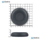 Geekria Replacement Ear Pads for Logitech Zone Wireless 2/ Zone 950 (Do Not fit Zone Wireless) Headphones Ear Cushions, Repair Parts (Titanium)