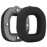 Geekria Comfort Mesh Fabric Replacement Ear Pads Compatible with Astro A40 TR Headphones Ear Cushions, Repair Parts (Black)
