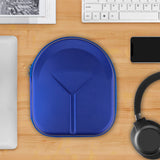 Geekria Shield Headphones Case Compatible with JBL TUNE 760NC, 750NC, 720BT, Live 770NC, Replacement Hard Shell Travel Carrying Bag with Cable Storage (Blue)