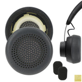Geekria Replacement Ear Pads for Logitech Zone Wired (981-000871), Zone 750 (981-001229) ( Not Compatible with Zone Wireless ) Headphones Ear Cushions, Repair Parts (Titanium)