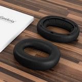 Geekria Elite Sheepskin Replacement Ear Pads for Bowers & Wilkins B&W PX7 Headphones Ear Cushions, Repair Parts (Black)