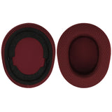 Geekria Comfort Mesh Fabric Replacement Ear Pads for SteelSeries Arctis Nova Pro Wireless, Nova Elite Headphones Ear Cushions, Repair Parts (Red)