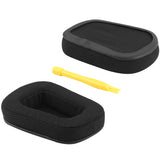 Geekria Mesh Fabric Replacement Ear Pads + Headband Compatible with Logitech G633, G635, G933, G935 Headphones Replacement Headband Pad + Ear Cushions / Cushion Pad Repair Parts (Black)