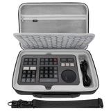 Geekria Hard Shell Travel Carrying Case, EVA Protective Bag Compatible with Blackmagic Design Davinci Resolve Speed Editor, Davinci Resolve 17 Studio (Dark Gray)