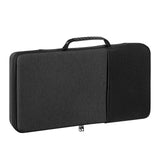 Geekria Hard Shell Travel Case, Compatible with Logitech Ergo K860, Keyboard Carrying Bag (Dark Grey)