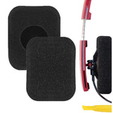 Geekria QuickFit Foam Replacement Ear Pads for Bang&Olufsen B&O FORM 2 Headphones Ear Cushions, Headset Earpads, Ear Cups Cover Repair Parts (Black)
