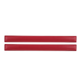Geekria Protein Leather Headband Pad Compatible with Sennheiser hd25 hd25 II HD25 Plus HD25 Special Edition, Headphones Replacement Band, Headset Head Cushion Cover Repair Part (Red 2Pack)