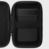 Geekria Hard Carrying Travel Case Compatible with Note AI & Note Pro Digital Recorder, Includes Silicone Protective Case and Travel Storage Box with Cable Storage (Black)
