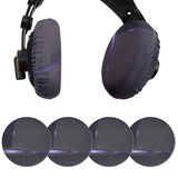 Geekria 2 Pairs Flex Fabric Headphone Ear Covers, Washable Stretchable Earcup Protectors for Large Over-Ear Headsets, Fits 4.1"-6.2" Ear Pads, Gaming Sweat Guards (Size L / Cosmos)