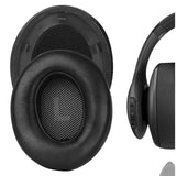 Geekria Elite Sheepskin Replacement Ear Pads for JBL Everest Elite 700, V700NXT Headphones Ear Cushions, Repair Parts (Black)
