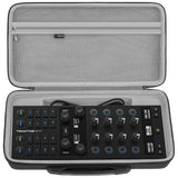 Geekria Hard Shell Travel Case Compatible with Native Instruments Traktor X1 / X1 MK3 / Traktor Kontrol Z1 Mk2, Audio DJ Controller Carrying Bag (Dark Grey)