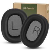Geekria Elite Sheepskin Replacement Ear Pads for Bang & Olufsen Beoplay H100 Headphones Ear Cushions, Repair Parts (Infinite Black)