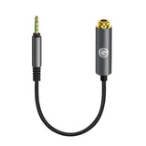 Geekria 2.5mm TRRS Balanced Male to 4.4mm Balanced Female Adapter Cable, 5-Pole Headphone Converter for DAC/AMP (0.49ft)