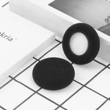 Geekria Comfort Foam Replacement Ear Pads for Jabra Biz 620/ 1100/ 1500/ 1900/ 2400/ 2400II/ GN2000/ UC, Voice 550/ 750 Headphones Ear Cushions, Repair Parts (Black)