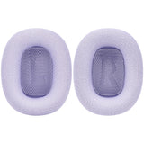 Geekria Comfort Mesh Fabric Replacement Ear Pads Compatible with Apple AirPods MAX (A2096), AirPods MAX2 (A3184) Headphones, Ear Cushions, Repair Parts (Purple)