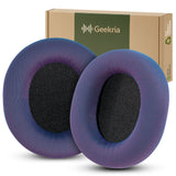 Geekria QuickFit Replacement Ear Pads Compatible with Microsoft Xbox Wireless, Xbox Stereo/ Stereo 20th Anniversary Special Edition Headphones Ear Cushions (Pink-Blue Gradient)